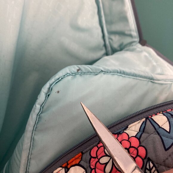 Vera Bradley Backpack Large EUC Tropical Evening - with padded laptop sleeve - Picture 16 of 16